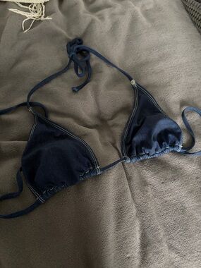 Navy Triangle Bikini Top - Women Intimates & Sleepwear